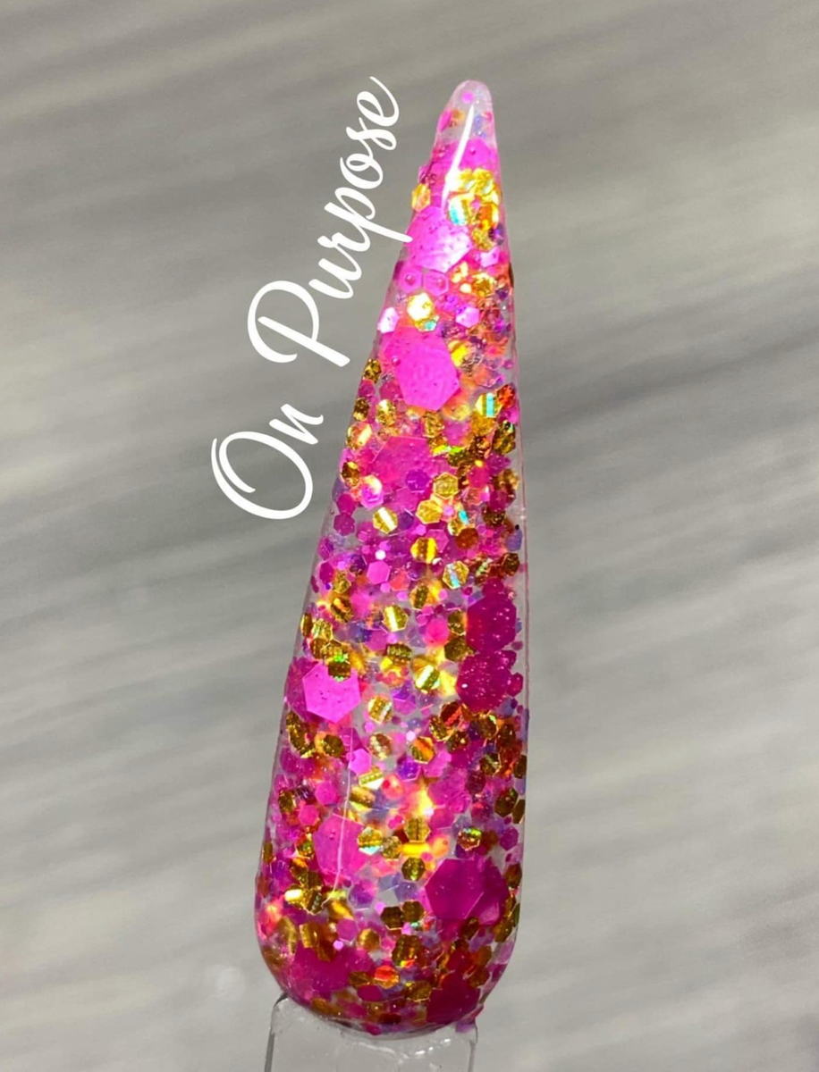 On Purpose and No Ma'am Nail Dip Powder OG Dip Powder