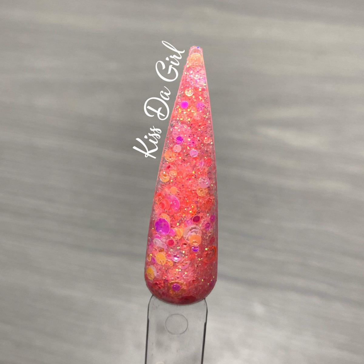 Kiss Da Girl and First we create...da mood nail dip powder OG Dip Powder