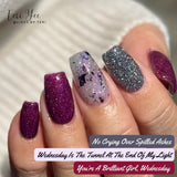 You’re A Brilliant Girl, Wednesday Nail Dip Powder