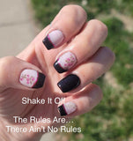 Sisters are Doin it for Themselves, Just Fine, Miss Independent, Stronger, and Shake It Off Nail Dip Powder