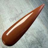 Gingerbread Nail Dip Powder