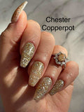Chester Copperpot Foil Nail Dip Powder