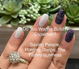 Big Summer Blowout, Let It Go, Do You Wanna Build A Snowman?, and Into The Unknown Nail Dip Powder