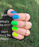 Don't Worry Be Happy! Shimmery Glow Dip Powder