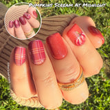 Pumpkins Scream At Midnight Nail Dip Powder