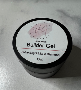 OG Dip Powder Hema Free Builder Gel in a Jar Mini- Shine Bright Like a Diamond