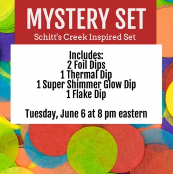 The Schitt's Creek Inspired Mystery Sample Set