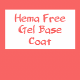 Hema Free Gel Base  Coat