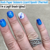 Rock Paper Scissors Lizard Spock Nail Dip Powder