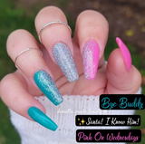 Cake Filled with Rainbows and Smiles and Pink on Wednesdays Nail Dip Powder