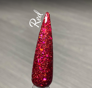 Red Nail Dip Powder