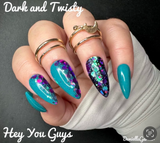 Dark and Twisty and You're My Person Nail Dip Powder