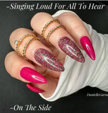 Singing Loud For All To Hear and Does Somebody Need A Hug? Nail Dip Powder