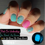 Cake Filled with Rainbows and Smiles and Pink on Wednesdays Nail Dip Powder