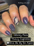 Winky Face and Kwazy Cupcakes Nail Dip Powder