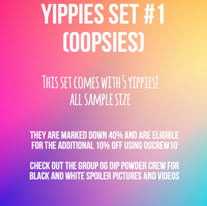 Yippies Set #1