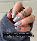 Your Immortal Soul, Cara Mia, Lovely Thorns, and Normal is an Illusion Nail Dip Powder