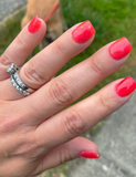 Every Day is a Birthday and Paint the Town Red Nail Dip Powder