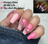 You And Me, All My Life, and Hungry Eyes Nail Dip Powder