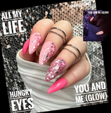 You And Me, All My Life, and Hungry Eyes Nail Dip Powder