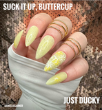 Just Ducky and Suck It Up Buttercup Nail Dip Powder