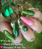 It's All Grand, It's All Green, and Where We Belong Nail Dip Powder