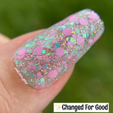 Changed For Good and Because I Knew You Nail Dip Powder