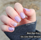 Go Live Your Dream, Best Day Ever!, and You Broke My Smolder Nail Dip Powder