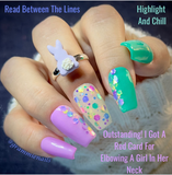 Read Between The Lines Nail Dip Powder