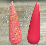 I Can Feel Your Eyes Burning A Hole In My Head and You're Lucky I'm Not Staring At Your Balls Nail Dip Powder