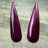 You’re A Brilliant Girl, Wednesday Nail Dip Powder