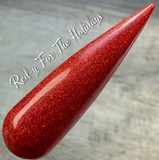 Red-y For The Holidays Nail Dip Powder