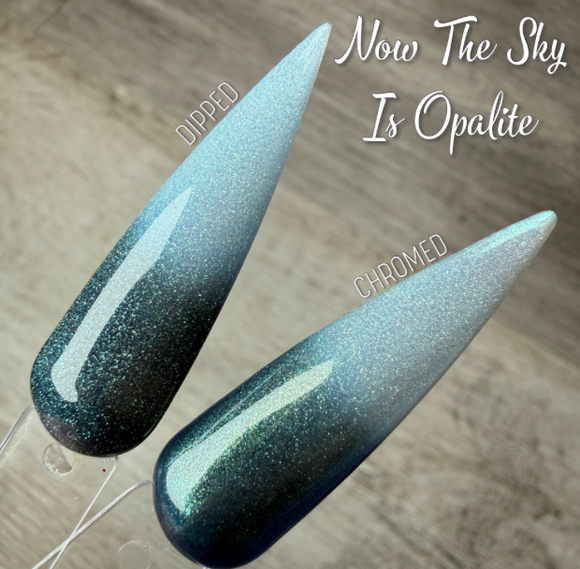Now The Sky Is Opalite Nail Dip Powder