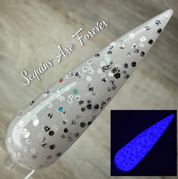 Sequins Are Forever Nail Dip Powder