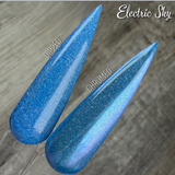 Electric Sky Nail Dip Powder