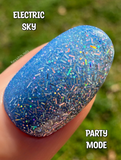 Electric Sky Nail Dip Powder