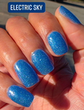 Electric Sky Nail Dip Powder