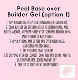 OG Dip Powder New Formula Peel Base