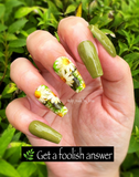 Ask A Foolish Question and Get A Foolish Answer Nail Dip Powder