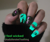 Defying Gravity and I Feel Wicked Nail Dip Powder