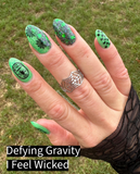 Defying Gravity and I Feel Wicked Nail Dip Powder