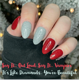 I've Never Wanted A Human's Blood So Much Before and Say It...Out Loud. Say It...Vampire Nail Dip Powder