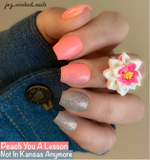 You Bet Your Blossom and Peach You A Lesson Nail Dip Powder