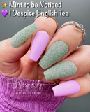 Mint To Be Noticed Chrome Dip Powder