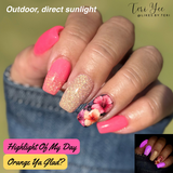 Orange Ya Glad? Chrome Dip Powder