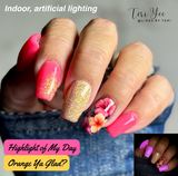 Orange Ya Glad? Chrome Dip Powder