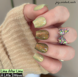 Lime After Lime Chrome Dip Powder