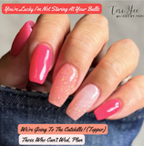 I Can Feel Your Eyes Burning A Hole In My Head and You're Lucky I'm Not Staring At Your Balls Nail Dip Powder