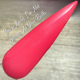 I Can Feel Your Eyes Burning A Hole In My Head and You're Lucky I'm Not Staring At Your Balls Nail Dip Powder