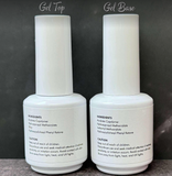 NEW Formula Hema Free Gel Base and Hema Free Gel Top (each sold separately)
